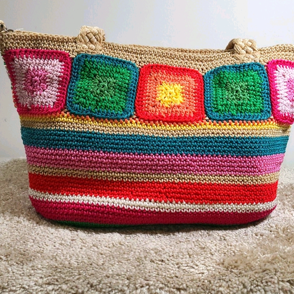 The Sak Crochet Tote Bag